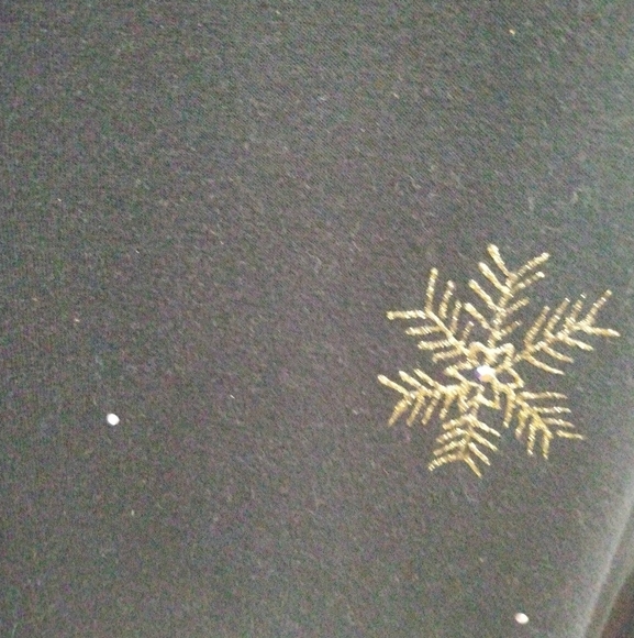 Karla Marie Black Holiday Snowman Dress - Picture 8 of 14